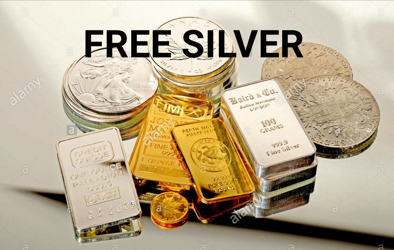 FREE SILVER limited time offer!